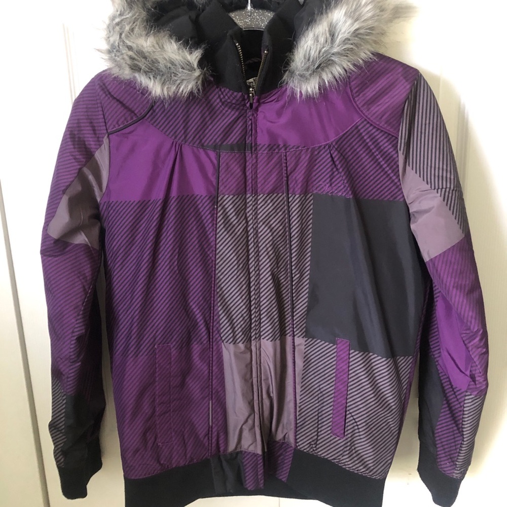 Vans Off The Wall Purple & Black Jacket